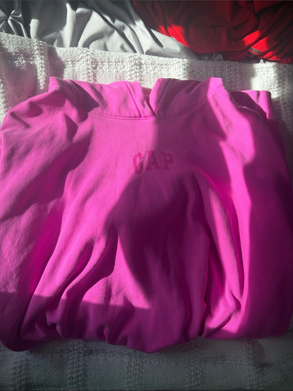 GAP Hot Pink Pullover Hoodie